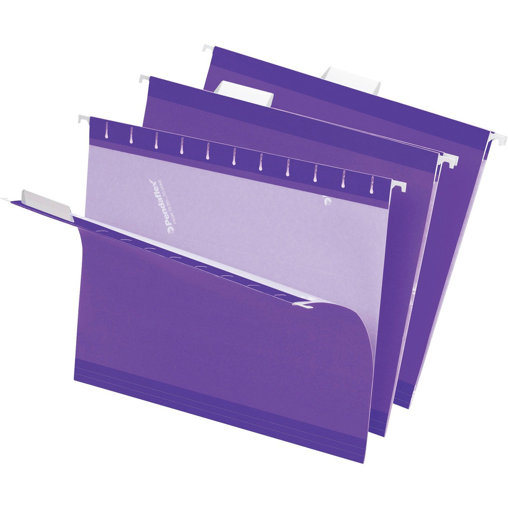 TOPS Products Pendaflex 4152 1/5 VIO Pendaflex 1/5 Tab Cut Letter Recycled Hanging Folder