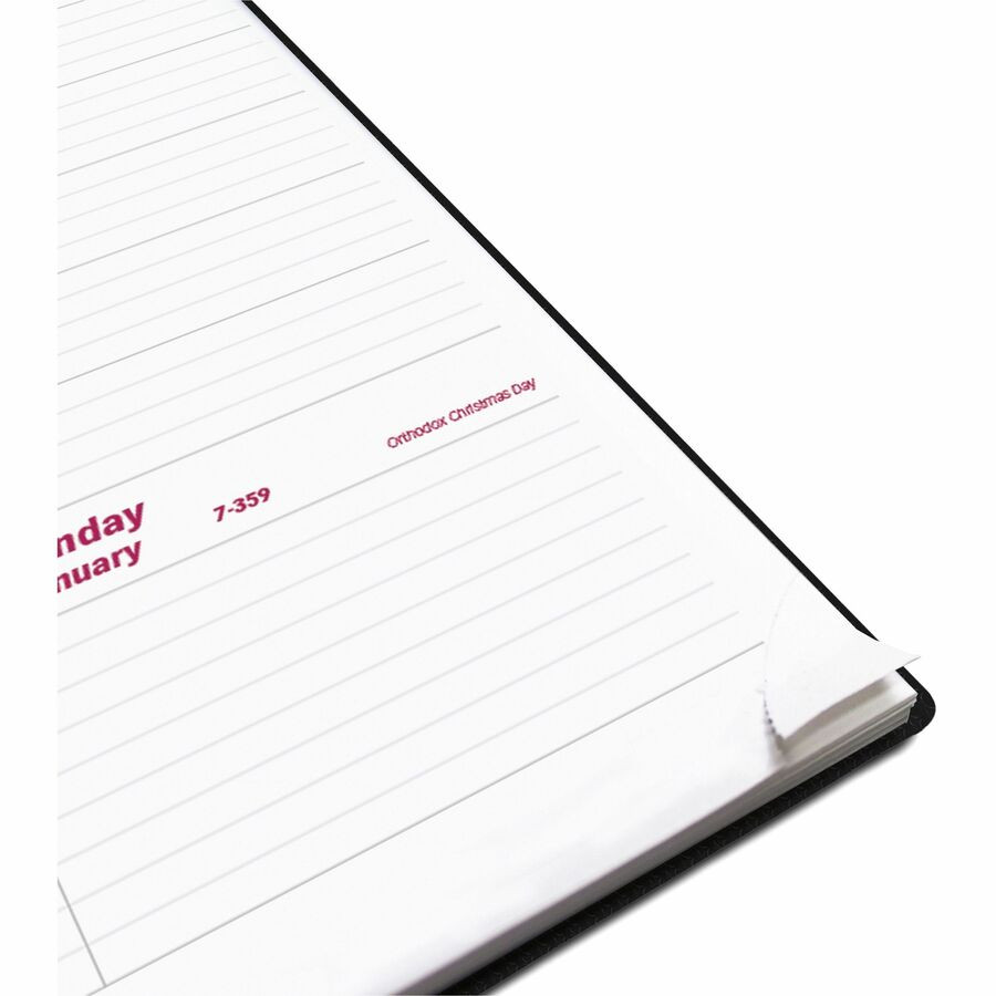 Dominion Blueline, Inc Brownline CB950VBLK Brownline DuraFlex Weekly Planner