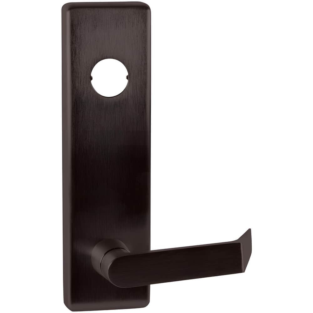 Falcon 510L-NL-D SP313 Trim; Trim Type: Nightlatch Lever ; For Use With: Falcon Exit Device Trim ; Material: Metal ; Finish/Coating: Dark Bronze Painted