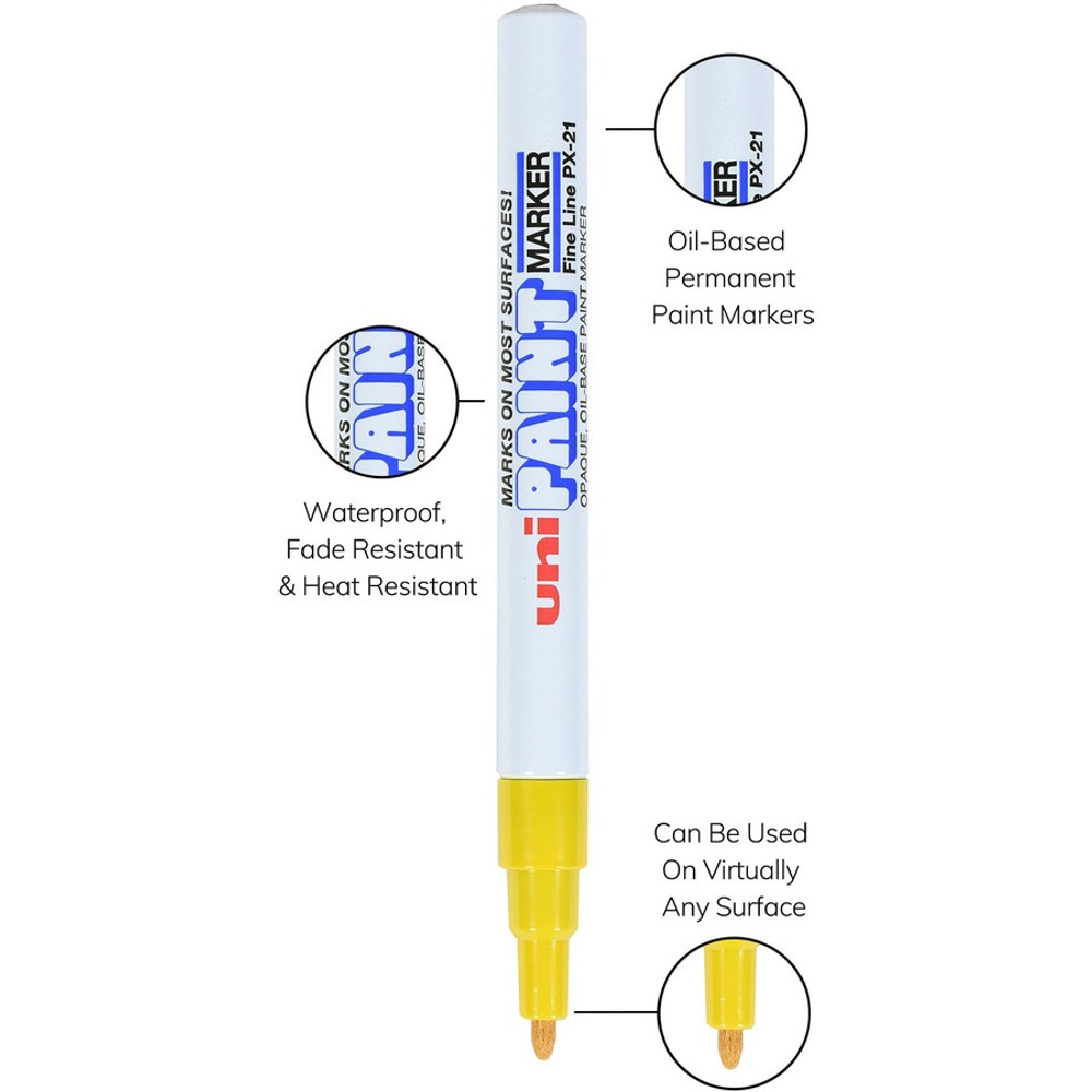 uni-ball Corporation uniball? 63721 uni&reg; uni-Paint PX-21 Oil-Based Paint Marker