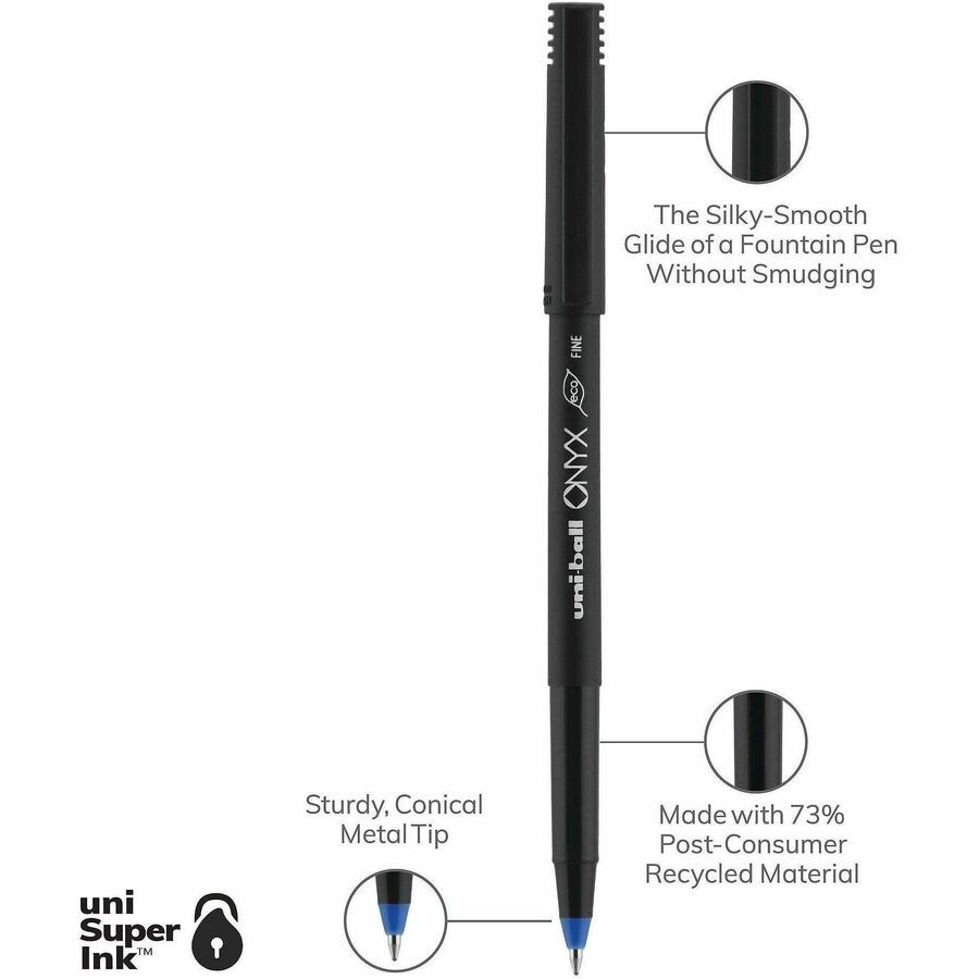 uni-ball Corporation uniball? 60145 uniball&trade; Onyx Rollerball Pens