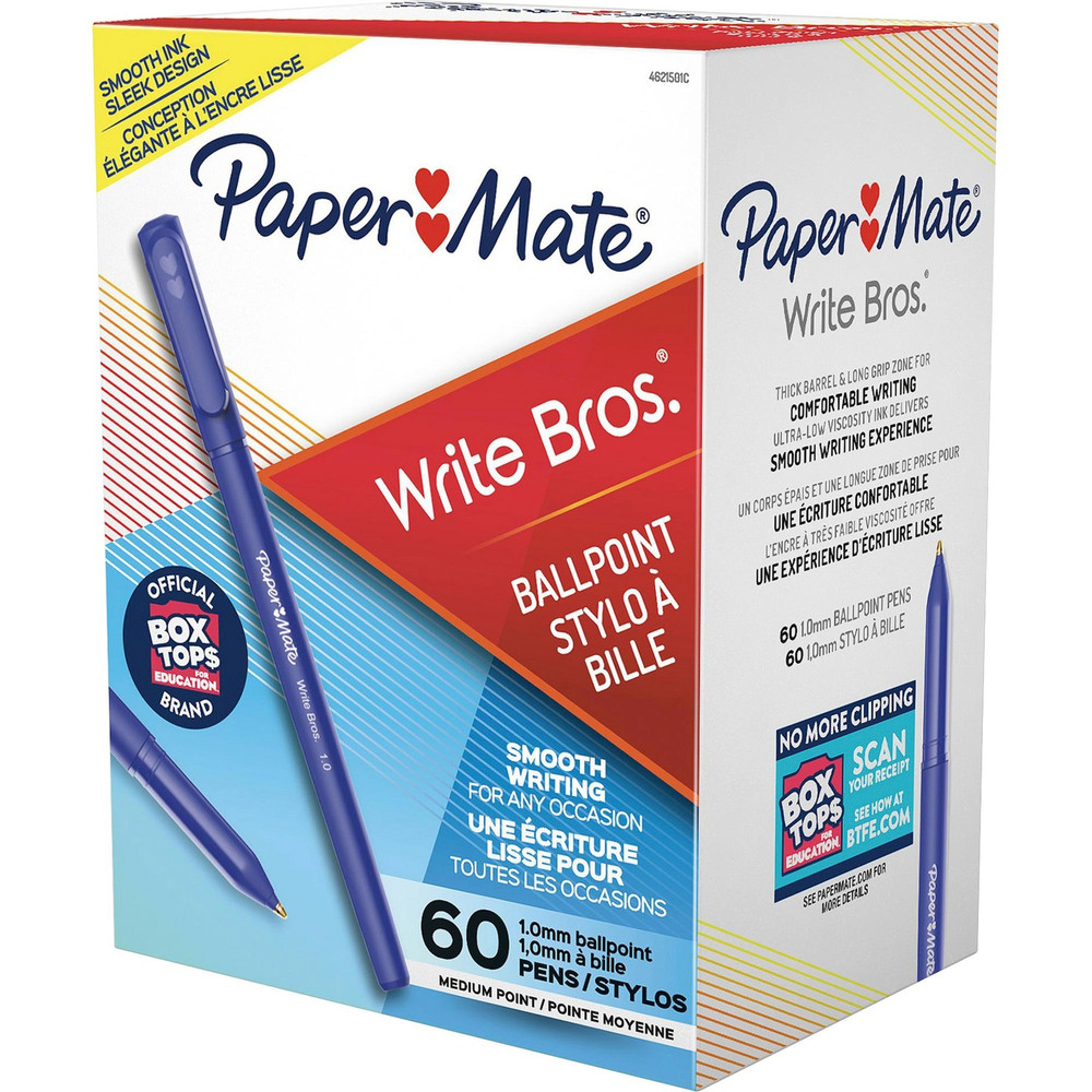 Newell Brands Paper Mate 4621501C Paper Mate Medium Tip Capped Ball Point Pens