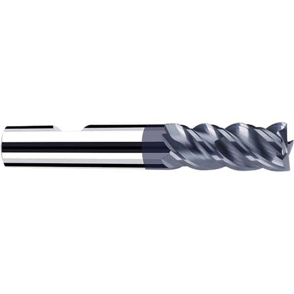 Fraisa P15307501 Square End Mill: 12.00 mm Dia, 27.00 mm LOC, 4 Flute, Solid Carbide