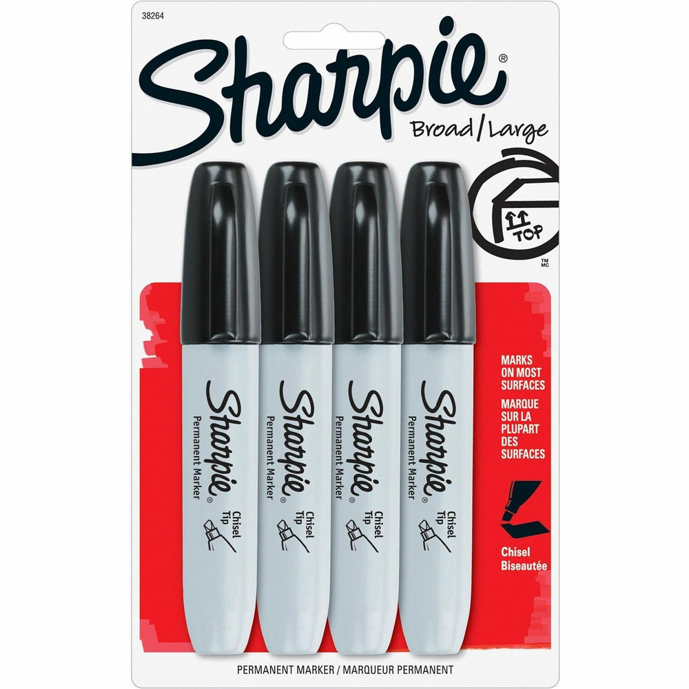 Newell Brands Sharpie 38264PP Sharpie Chisel Tip Permanent Marker