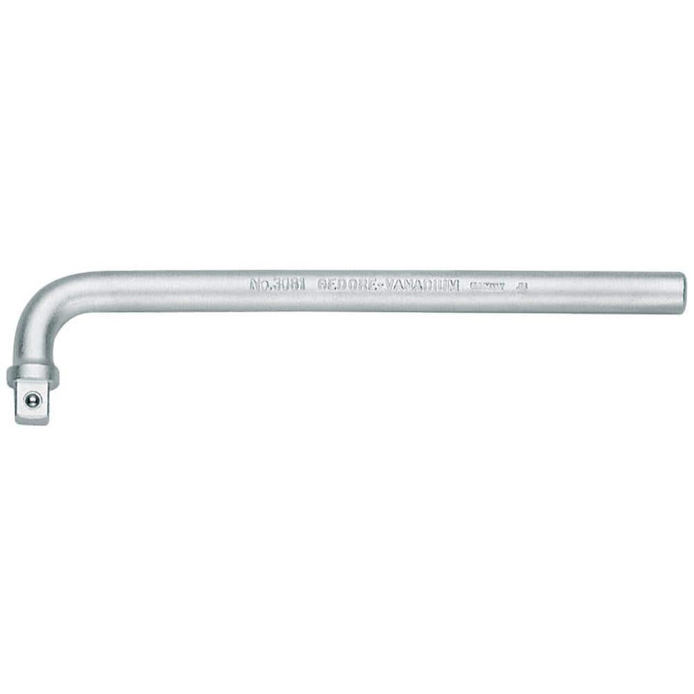 Gedore 6236360 ELL Handle: 3/8" Drive, Chrome-Plated