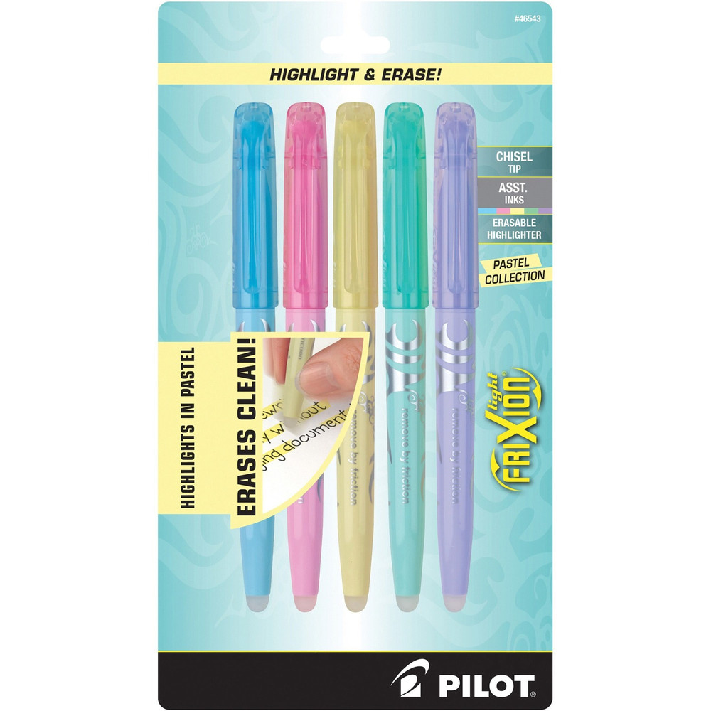 Pilot Corporation Pilot 46543 Pilot FriXion Light Pastel Erasable Highlighters