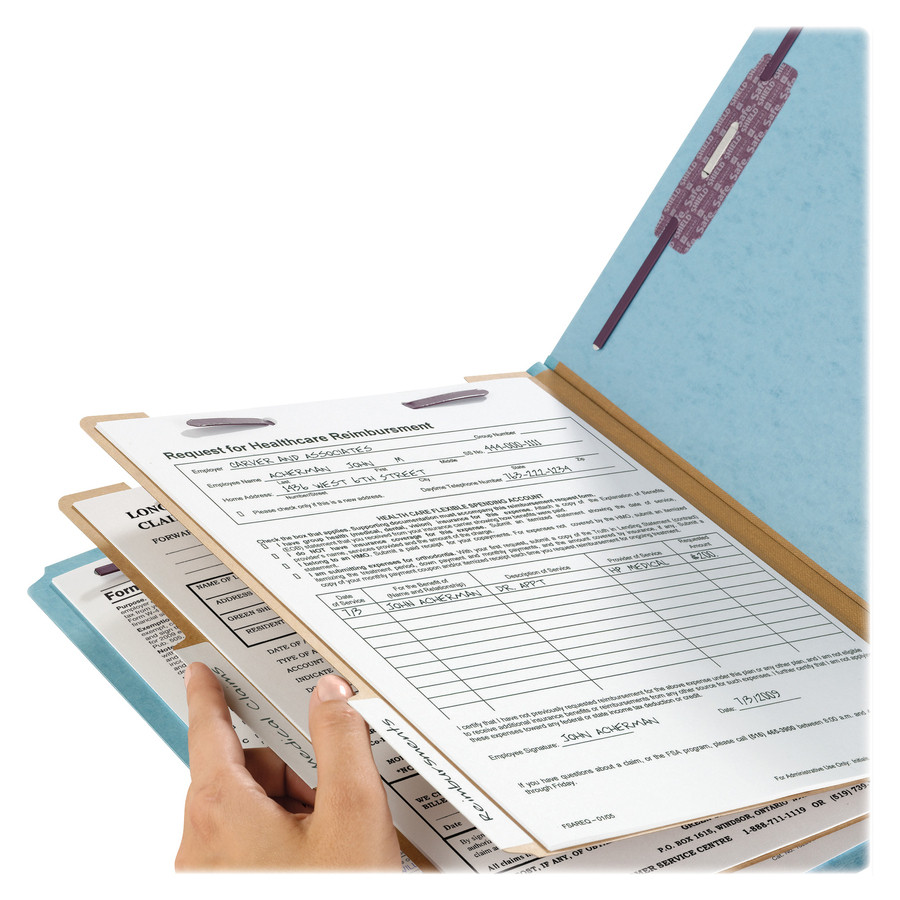 Smead Manufacturing Company Smead 26781 Smead 1/3 Tab Cut Letter Recycled Classification Folder