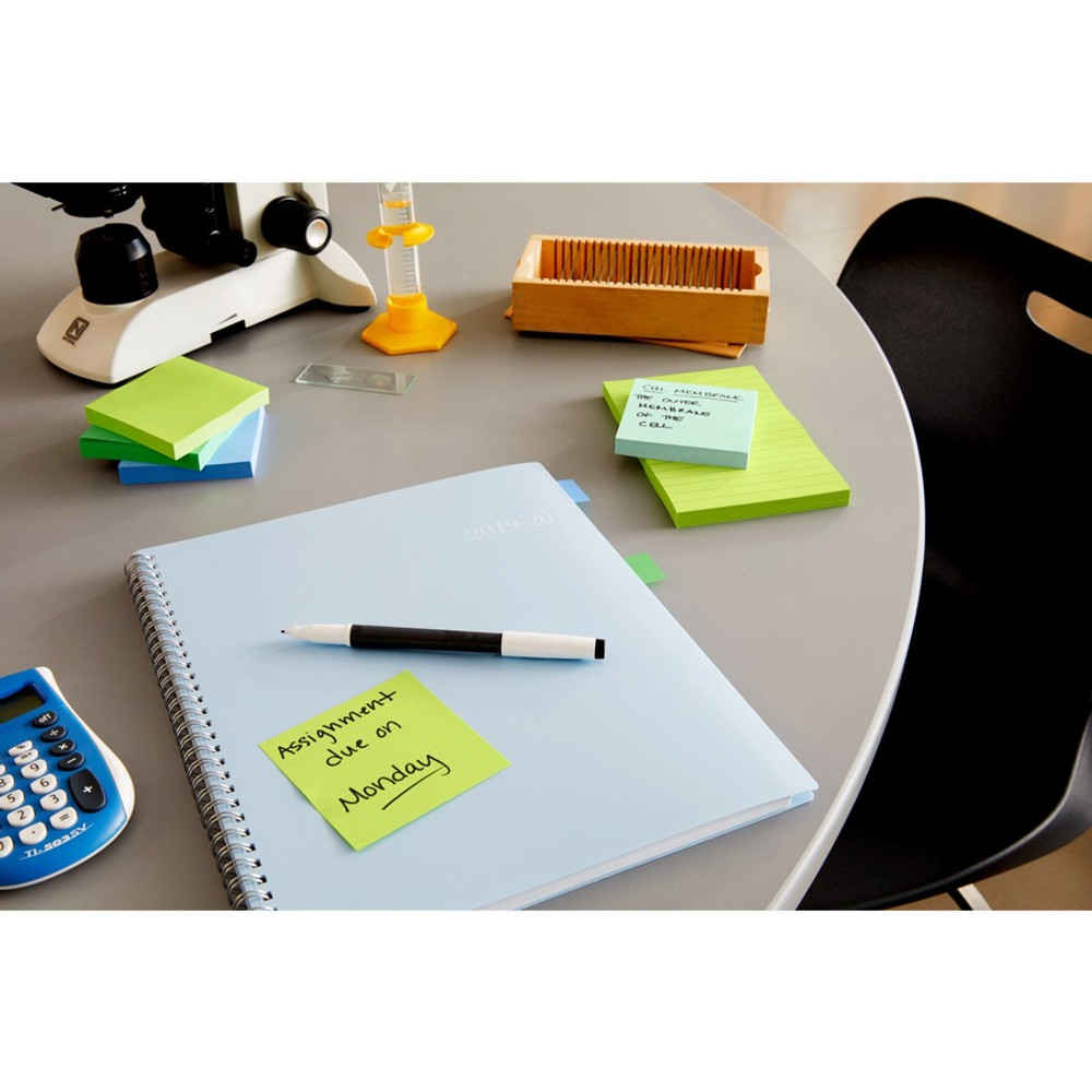3M Post-it&reg; 2027BRT Post-it&reg; Super Sticky Notes Cubes