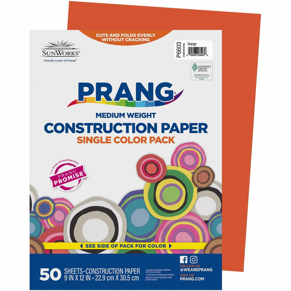 Dixon Ticonderoga Company Prang 6603 Prang Construction Paper