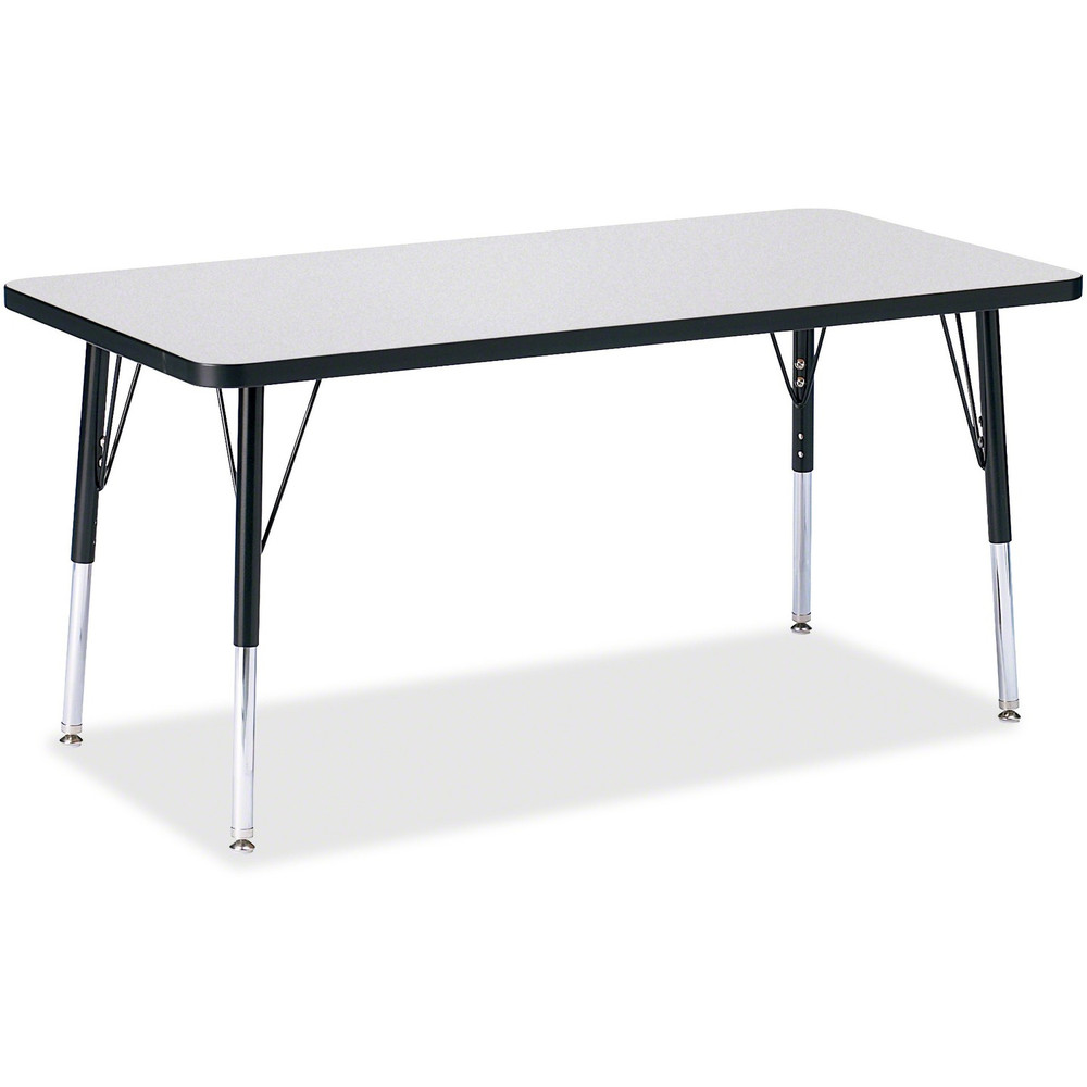 Jonti-Craft, Inc Jonti-Craft 6403JCE180 Jonti-Craft Berries Elementary Height Color Edge Rectangle Table