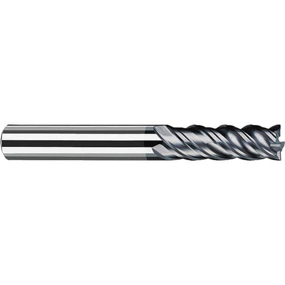 Fraisa P5937775 Square End Mill: 1" Dia, 3" LOC, 4 Flute, Solid Carbide