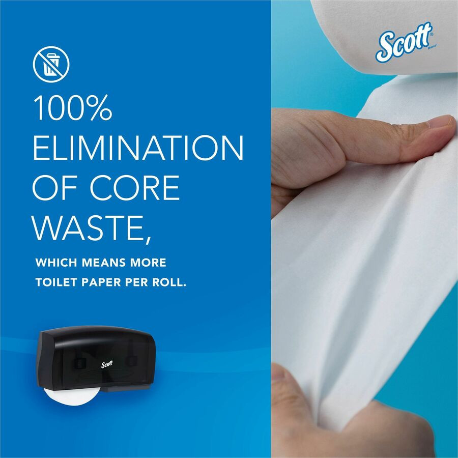 Kimberly-Clark Corporation Scott 09608 Scott Essential Coreless Jumbo Roll Toilet Paper Dispenser