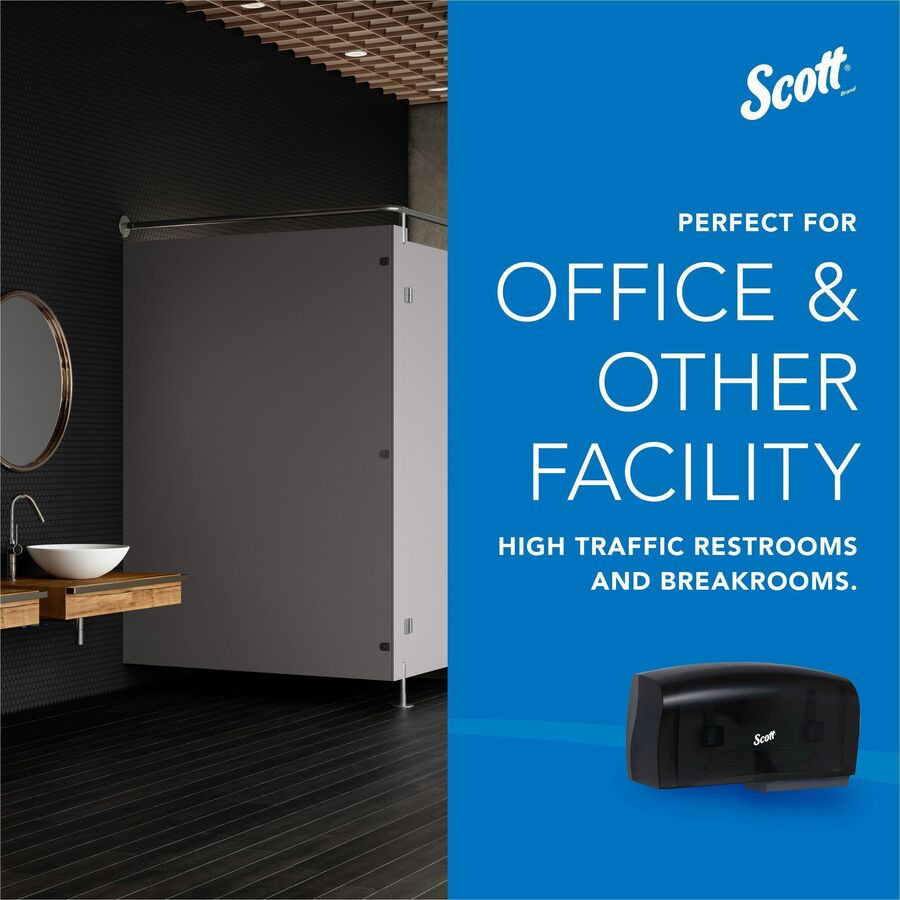 Kimberly-Clark Corporation Scott 09608 Scott Essential Coreless Jumbo Roll Toilet Paper Dispenser