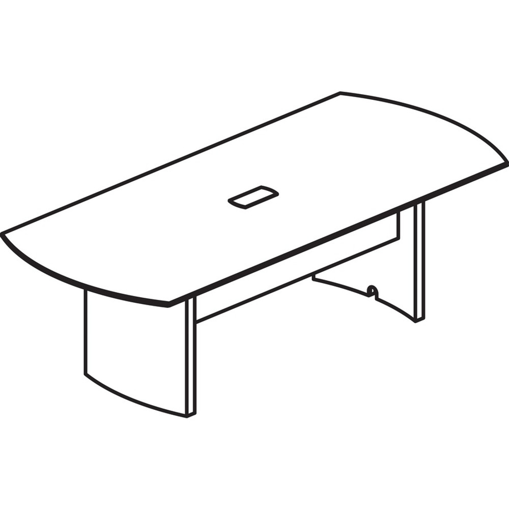 Safco Products Mayline MNCT96LGS Mayline Gray Laminate Medina Conference Tabletop