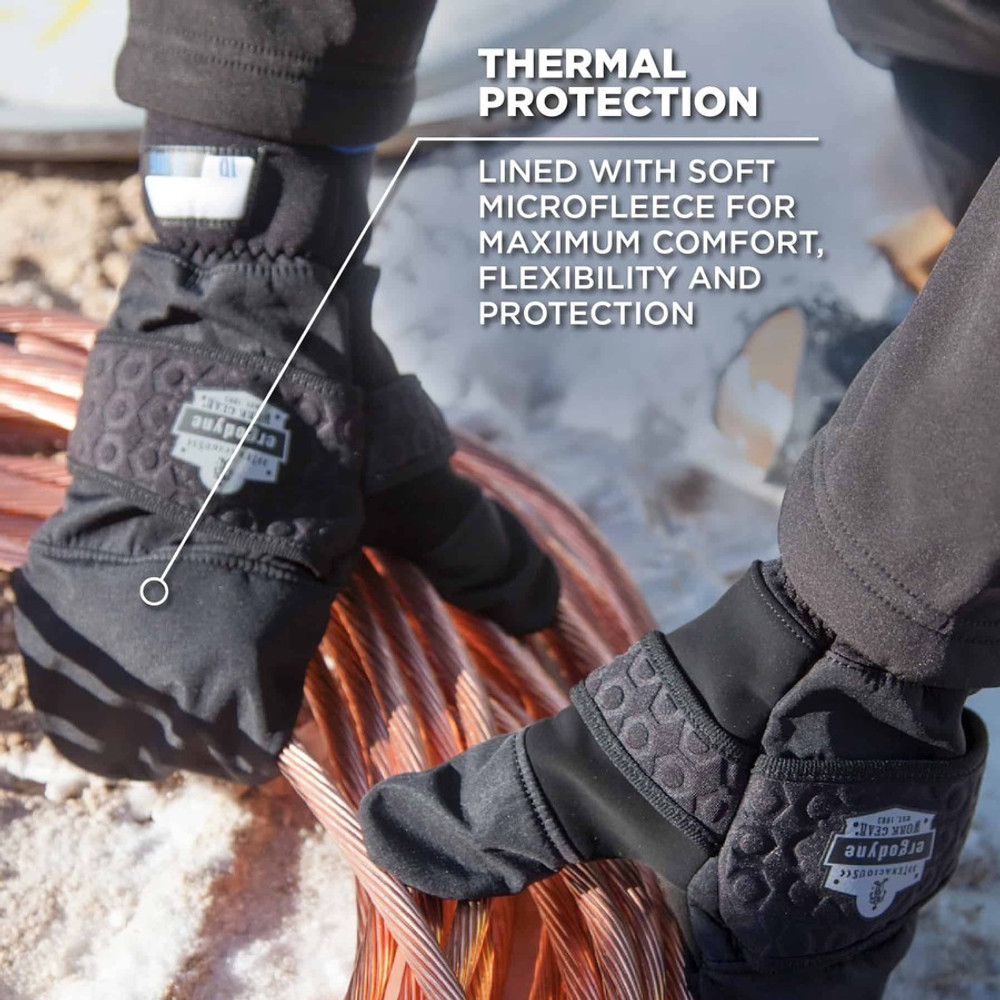 Tenacious Holdings, Inc Ergodyne 17342 Ergodyne ProFlex 816 Thermal Flip-Top Gloves