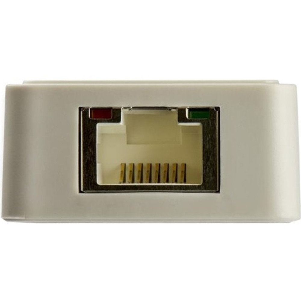 StarTech.com US1GC301AUW StarTech.com USB C to Gigabit Ethernet Adapter with USB A Port - White 1Gbps NIC USB 3.0/3.1 Type C to RJ45 Port/LAN Network Adapter TB3