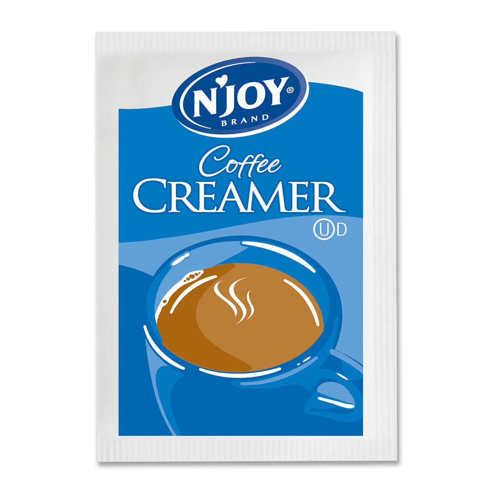 SUGAR FOODS CORPORATION N'JOY 92406 nJOY Sugar Foods Nondairy Powdered Creamer, Box Of 1,000