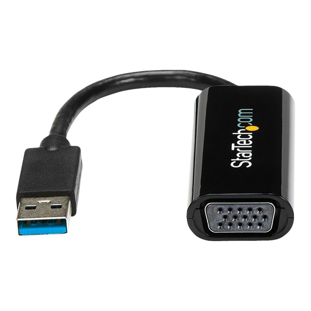 STARTECH.COM USB32VGAES  Slim USB 3.0 to VGA External Video Card Multi Monitor Adapter - 1920x1200 / 1080p