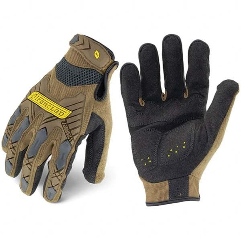 ironCLAD IEX-PIG-04-L Cut-Resistant Gloves: Size Large, ANSI Cut A2, ANSI Puncture 3, Uncoated, Series IEX-PIG