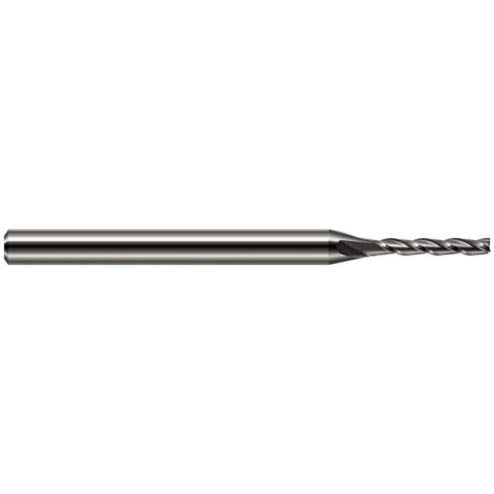 Harvey Tool 888512 Square End Mill: 3/16'' Dia, 3/4'' LOC, 3/16'' Shank Dia, 3'' OAL, 4 Flutes, Solid Carbide