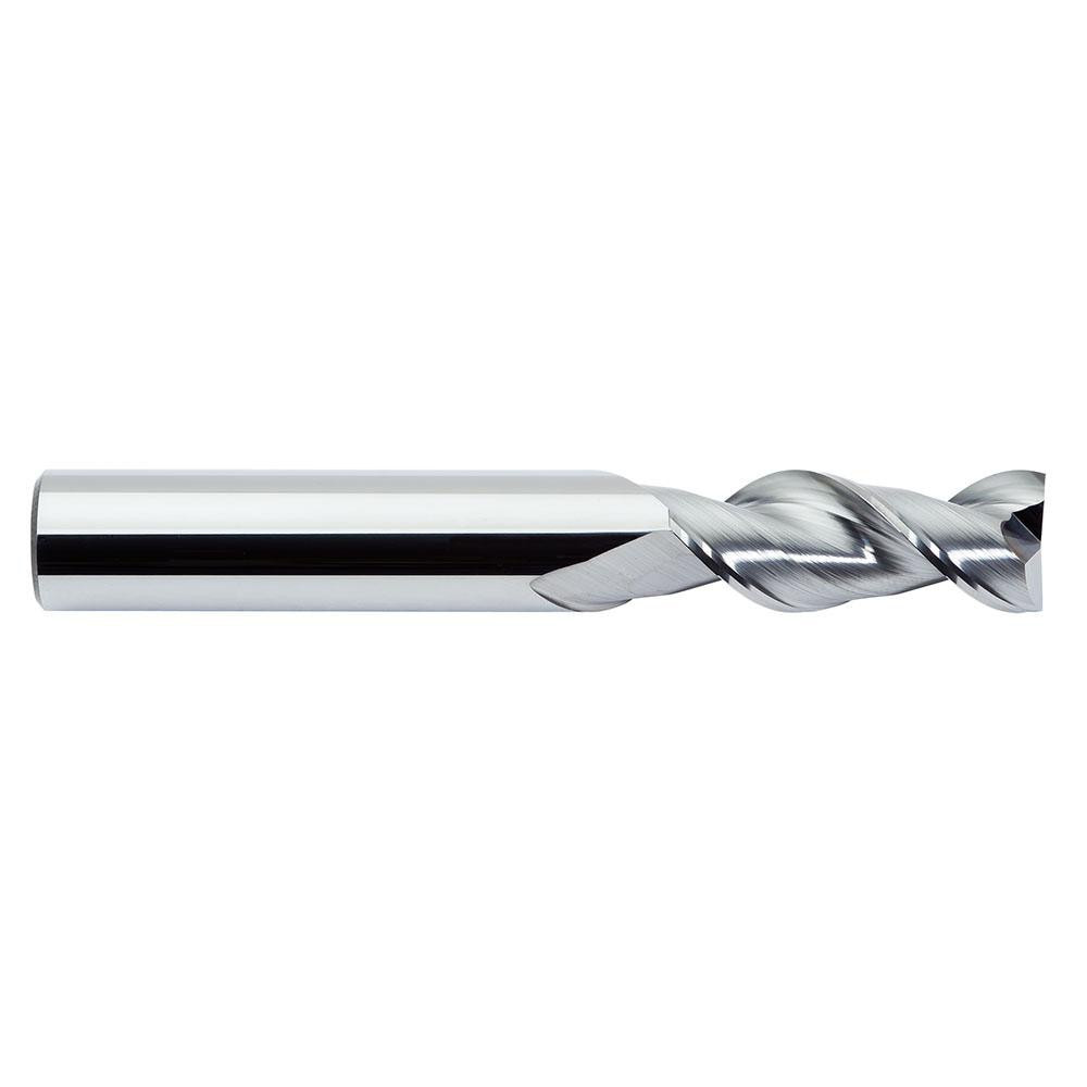 M.A. Ford. 13615750 Square End Mill: 0.1575'' Dia, 0.4331'' LOC, 2 Flutes, Solid Carbide