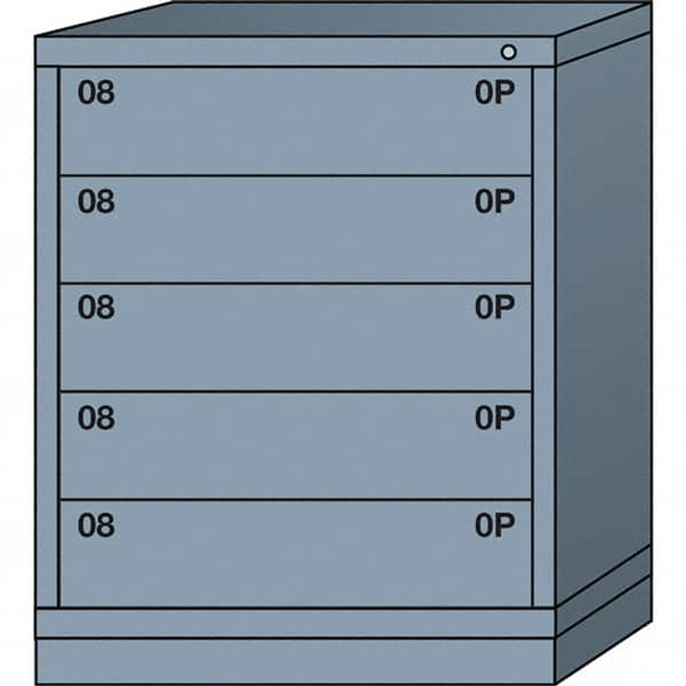 Lyon DDM4030301002IL Standard Mid-Range - Multiple Drawer Access Steel Storage Cabinet: 30" Wide, 28-1/4" Deep