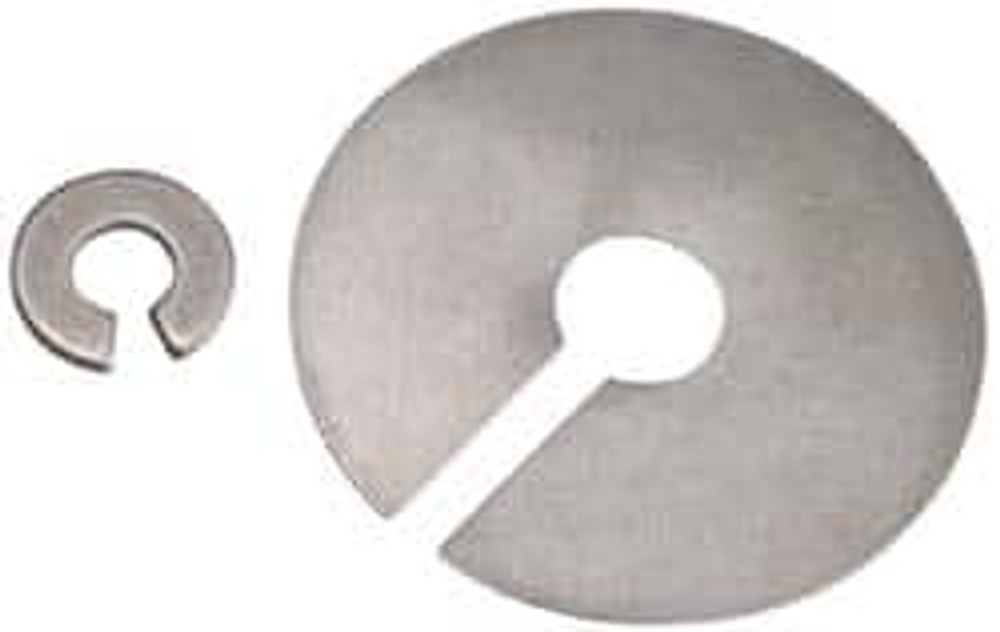 MSC SPLIT-14 C Washers; Bolt Size (Inch): 3/8; For Bolt Size: 3/8 in; Outside Diameter: 0.63 in; Material: Steel; Inside Diameter (Decimal Inch): 0.3800; Minimum Thickness: 0.013 in; Outside Diameter (Decimal Inch): 0.6300; Thickness (Decimal Inch): 