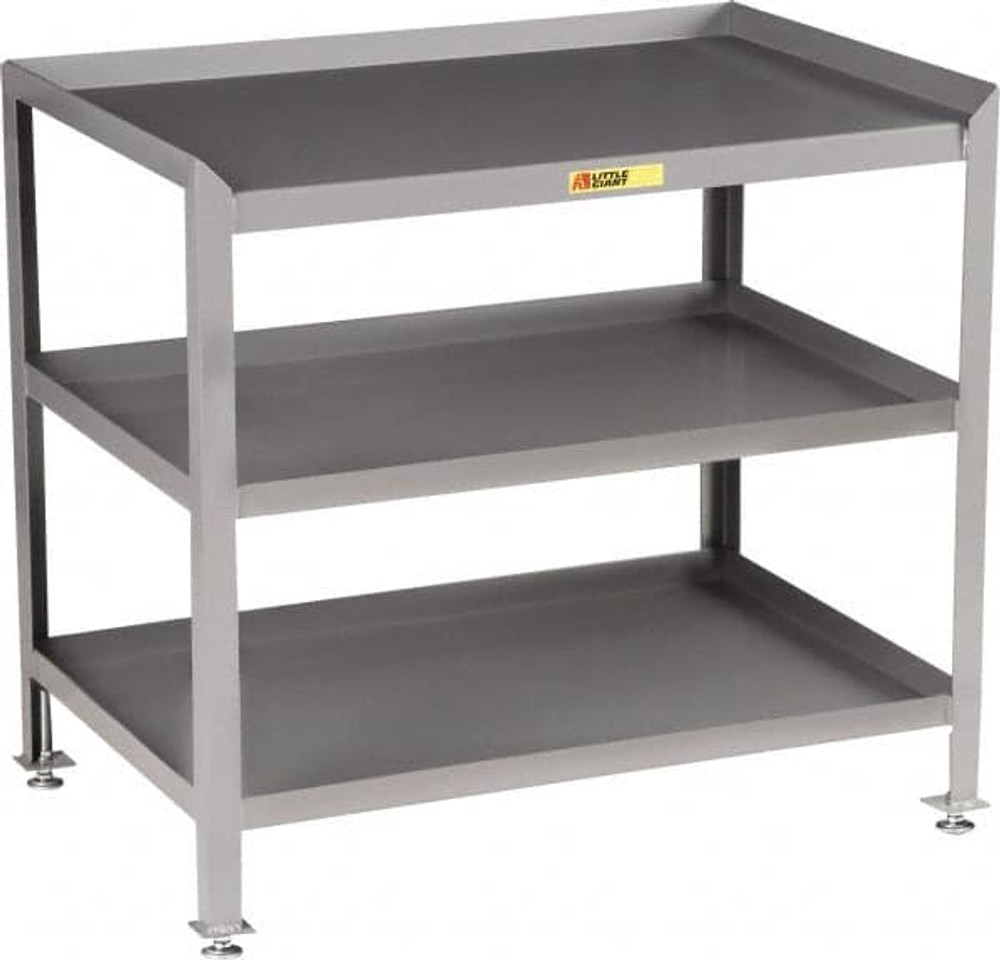 Little Giant. 3SW-2436-LL Stationary Workstation: 24" Wide, 36" Deep, 39" High, 2,000 lb Capacity