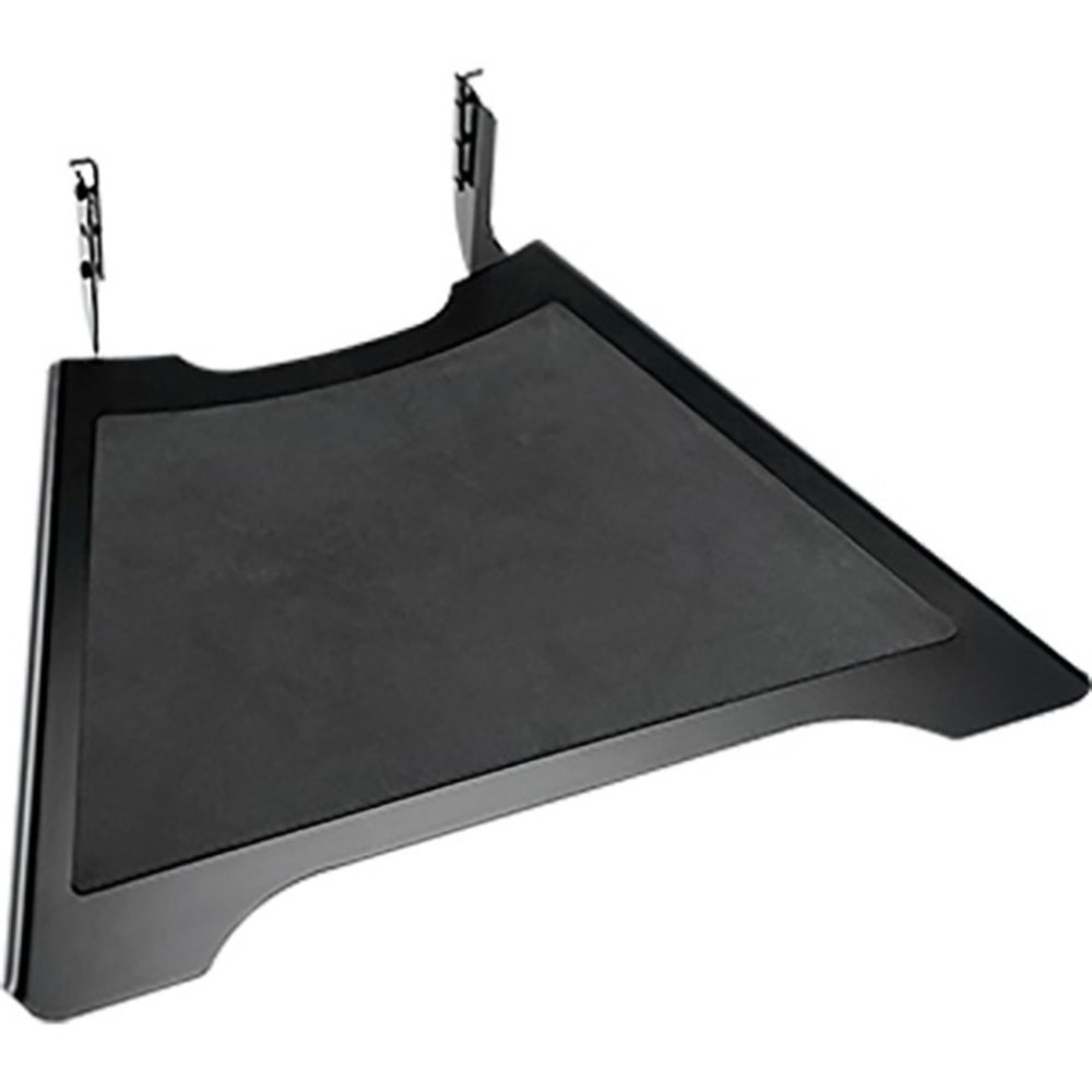 CHIEF MFG INC FCA611B Chief Fusion Small Height-Adjustable Display Shelf - Black - 24.4in Width x 15.2in Depth x 2.2in Height - Black