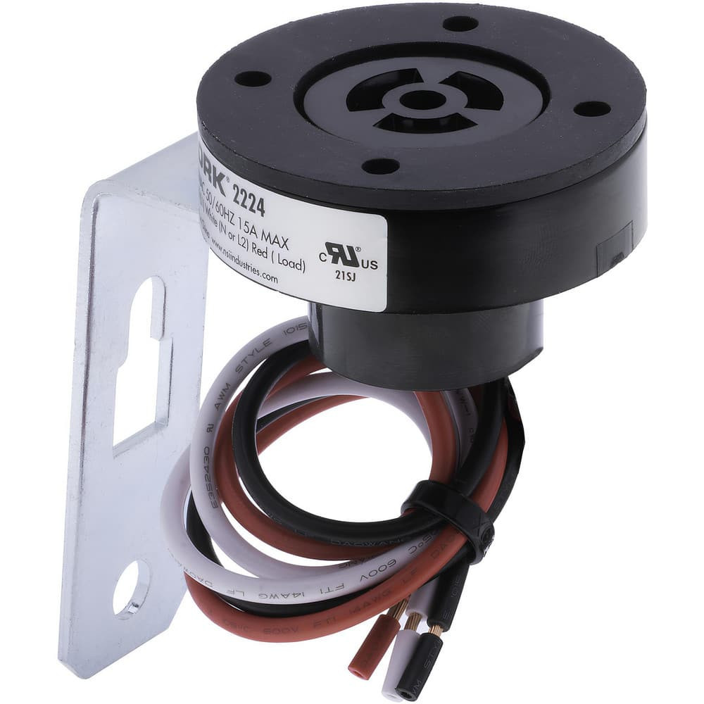 NSI Industries 2224 Sensor Accessories; Sensor Accessory Type: Pole Bracket Adapter; Pole Bracket Adapter ; For Use With: Photoelectric Controls ; Amperage: 15.0000 ; Voltage: 120.00 ; Nema Rating: Not Rated ; Type: Pole Bracket Adapter