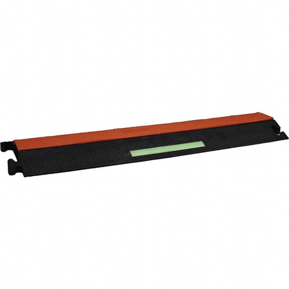 PRO-SAFE 2072-3 36" Long x 19" Wide x 2-1/2" High, Polyurethane Ramp Cable Guard