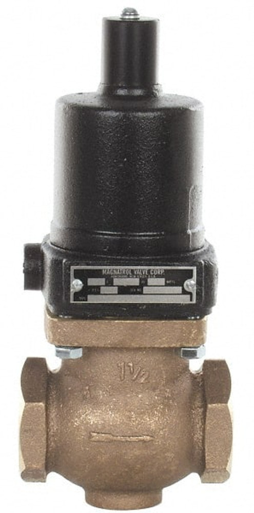 Magnatrol Valve G35AR26SC-ACBW Solenoid Valve: 1-1/2" Port, NPT