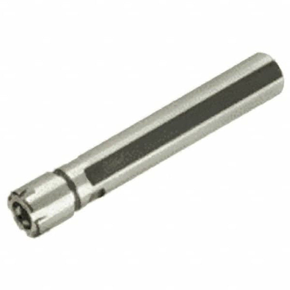 Iscar 4502021 Collet Chuck: 0.022 to 0.396" Capacity, ER Collet, Straight Shank