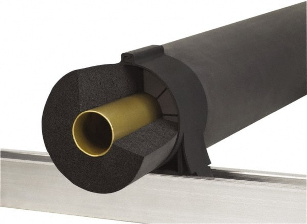 Klo-Shure 824050 Strut Mount Insulation Coupling: 1/2" Pipe, Steel, Trivalent Zinc & Yellow Finish