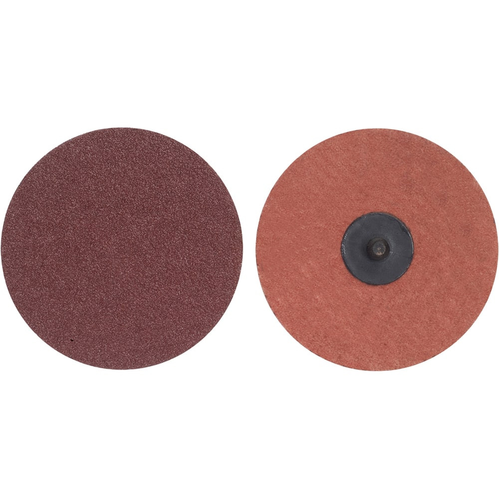 Merit Abrasives 69957399736 Quick-Change Disc: Power-Lock Type 3, 4" Disc Dia, 180 Grit, Aluminum Oxide, Coated