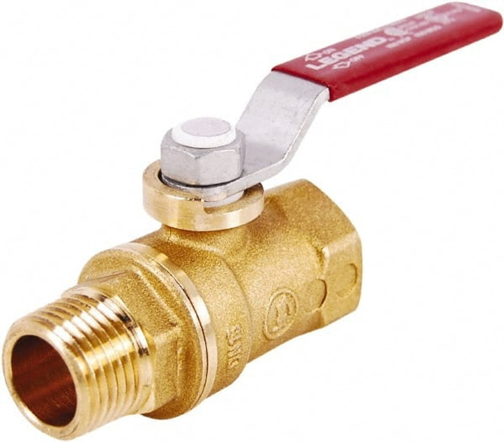 Legend Valve 101-535NL Standard Manual Ball Valve: 1" Pipe, Standard Port