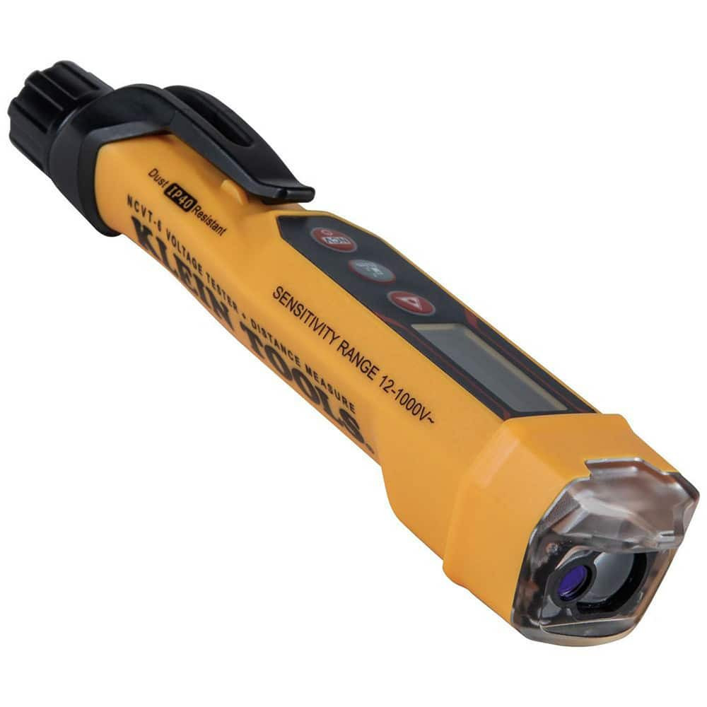 Klein Tools NCVT-6 Circuit Continuity & Voltage Testers; Tester Type: Non-Contact Voltage Tester ; Minimum Voltage: 12 VAC ; Maximum Voltage: 12V DC ; Display Type: LED ; Audible Alert: Yes ; Batteries Included: Yes