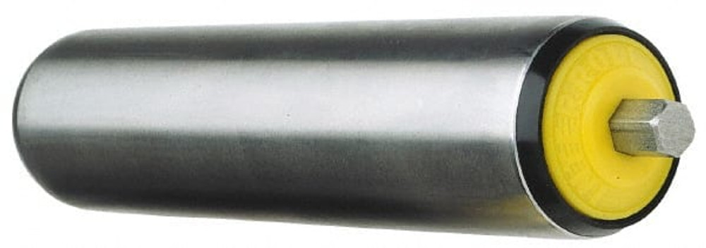 Interroll 1450G49V15-0988 10 Inch Wide x 1.9 Inch Diameter Galvanized Steel Roller