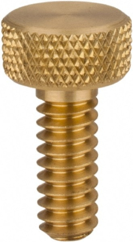 Morton Machine Works 5163 Brass Thumb Screw: #6-32, Knurled Head