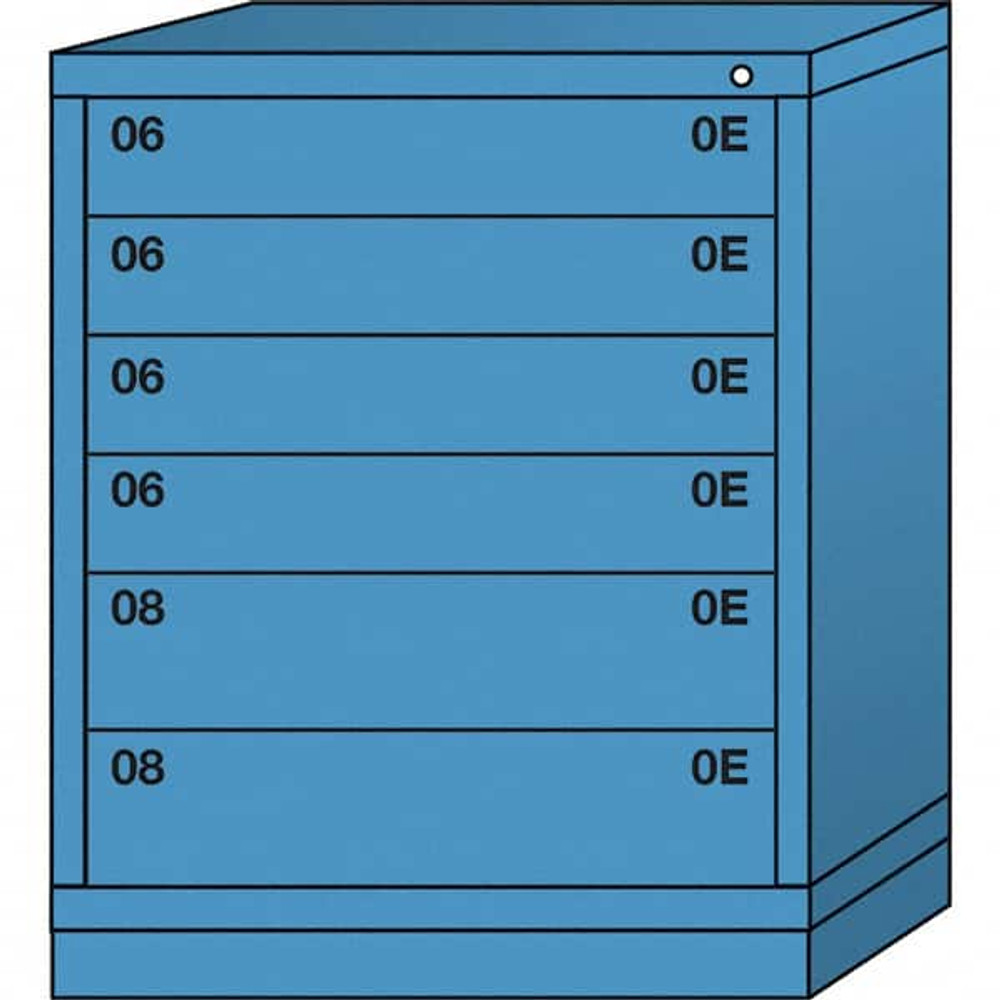 Lyon BBS4030301001IL Standard Mid-Range - Single Drawer Access Steel Storage Cabinet: 30" Wide, 28-1/4" Deep