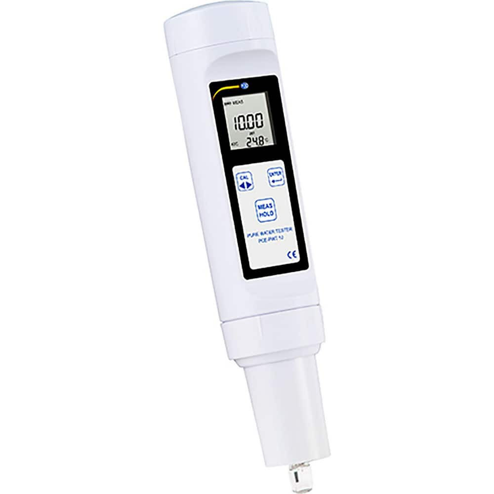 PCE Instruments PCE-PWT 10 Conductivity, pH & TDS Meters & Testers; Meter Type: Water-Resistant TDS Meters ; Automatic Temperature Compensation: Yes ; Resolution: 0.010 ; Memory: No ; Auto Power Off: Yes ; Waterproof: No