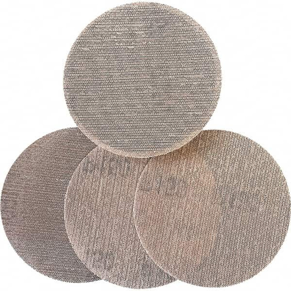 Made in USA 809775-06752 Hook & Loop Disc: 320 Grit, Coated, Aluminum Oxide