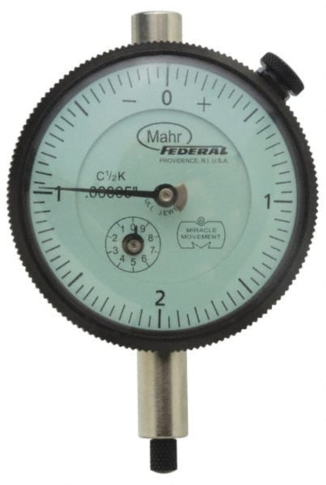 Mahr 2011812 0.25mm Range, 0-10 Dial Reading, 0.001mm Graduation Dial Drop Indicator
