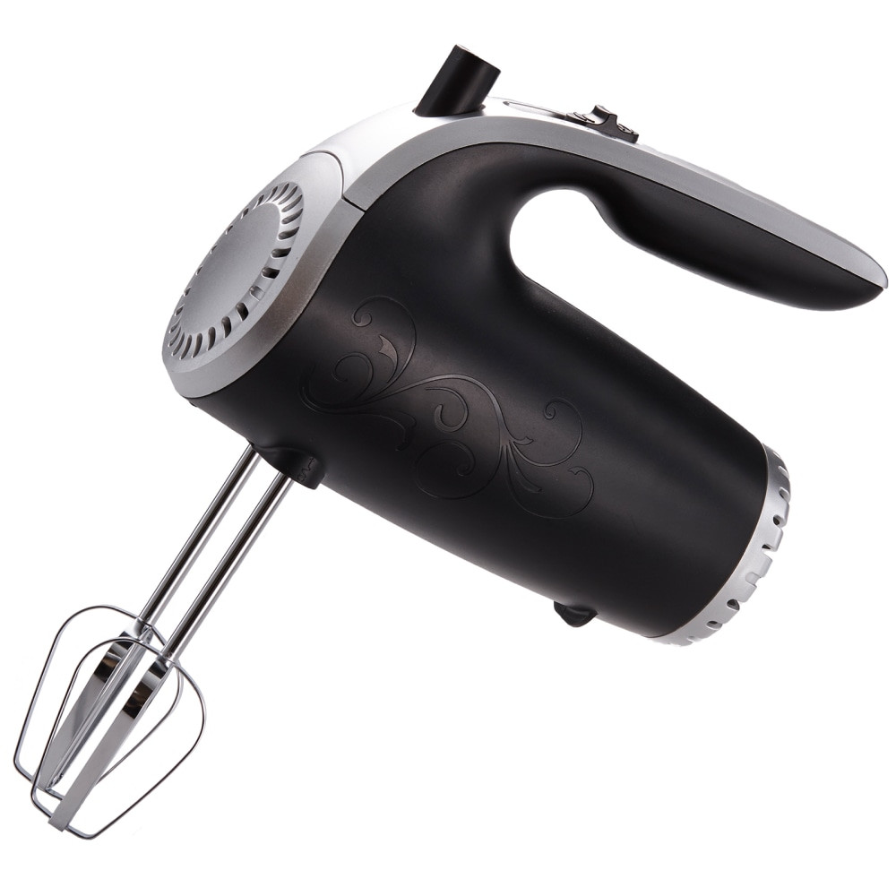 MEGAGOODS, INC. Brentwood 99596389M  HM-48B 5-Speed Hand Mixer, 6inH x 8inW x 5inD, Black