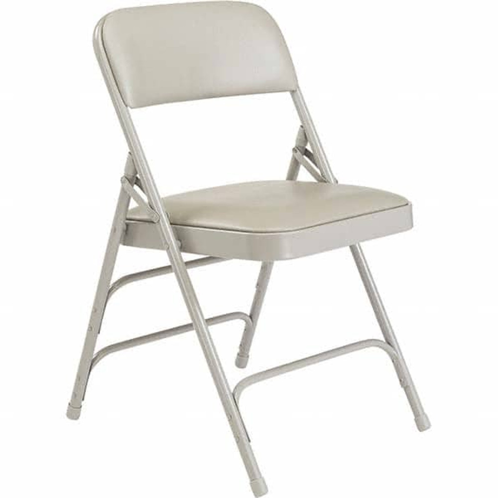 National Public Seating 1302 Folding Chairs; Pad Type: Folding Chair w/Vinyl Padded Seat ; Material: Steel; Vinyl ; Width (Inch): 18-3/4 ; Depth (Inch): 20-3/4