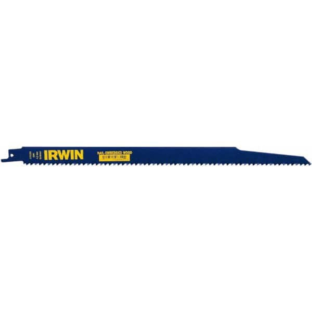Irwin Blades 372156B Reciprocating Saw Blade: 12" Long, Bi-Metal