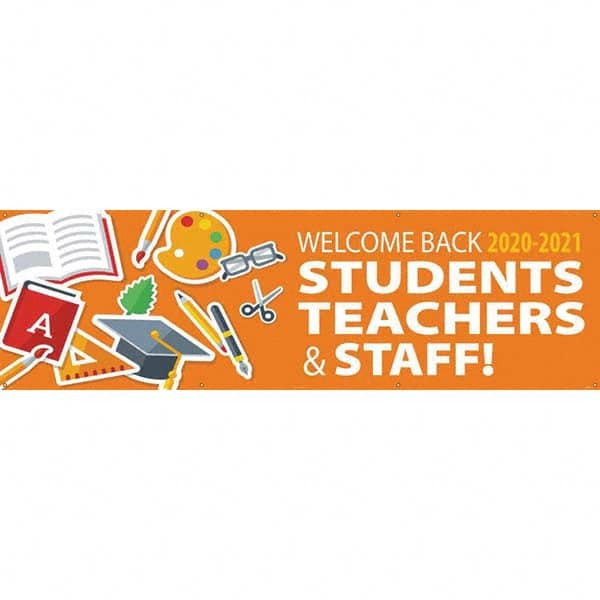 AccuformNMC Banners; Overall Length: 120in; Overall Height: 36in; Material: Vinyl; Number of Printed Sides: 1 BT75