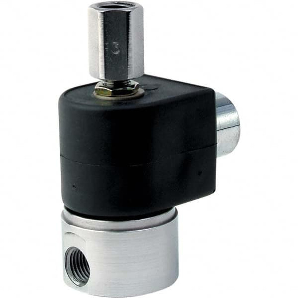 Parker 20102125 Solenoid Valve: 3-Way, 1/4" Port