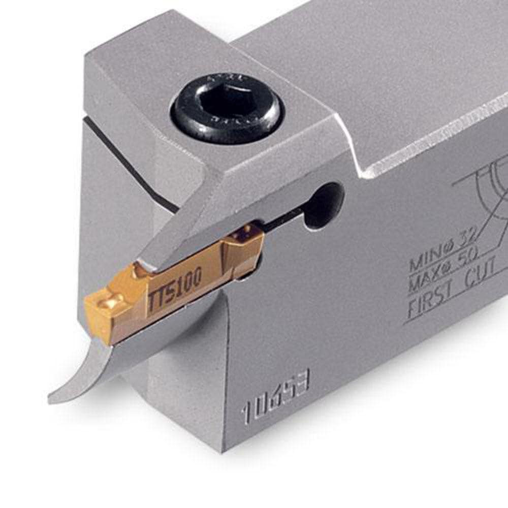 Ingersoll Cutting Tools 2830127 Indexable Grooving Toolholders; Toolholder Type: Face Grooving ; Insert Seat Size: 3 ; Cutting Direction: Left Hand ; Maximum Depth of Cut (Decimal Inch): 0.3900 ; Minimum Groove Width (Decimal Inch): 0.1180 ; Toolhold