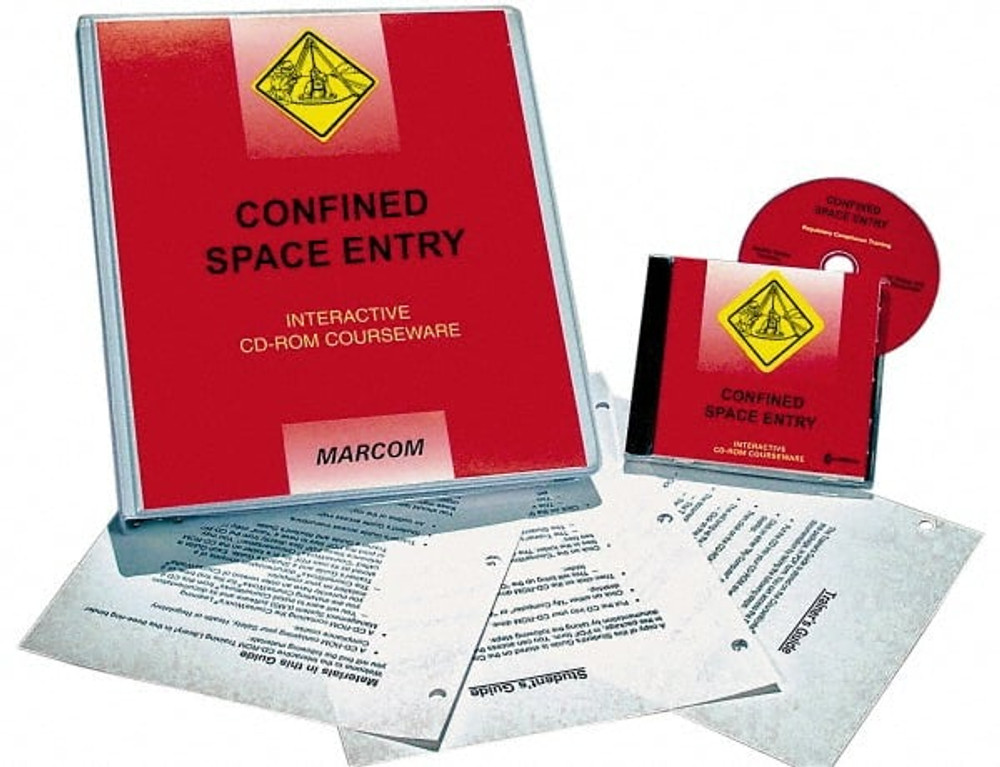 Marcom C000CSE0ED Confined Space Entry, Multimedia Training Kit